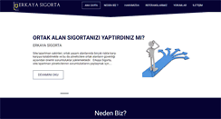 Desktop Screenshot of erkayasigorta.com